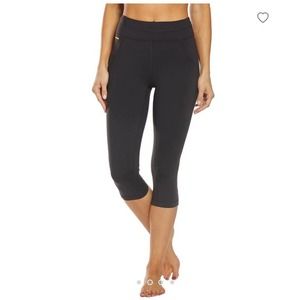 Lole capri crop legging tight womens medium black